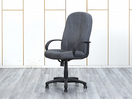 Офисное кресло руководителя   Ткань Серый   (КРТС2-24044)